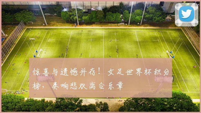 惊喜与遗憾并存！女足世界杯积分榜，奏响悲欢离合乐章